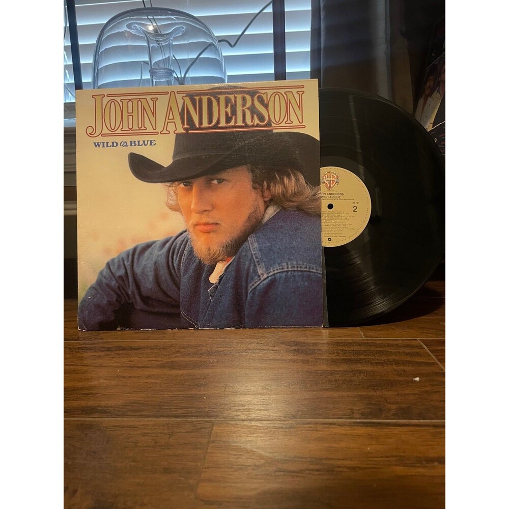 John Anderson Wild & Blue LP vinyl ALWAYS OPEN TO OFFERS!!!